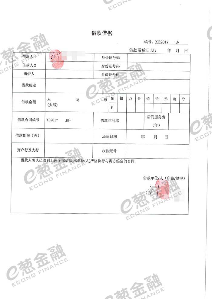 其他借款说明